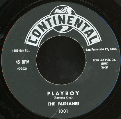The Fairlanes (5) : Writing This Letter (7", Unofficial)