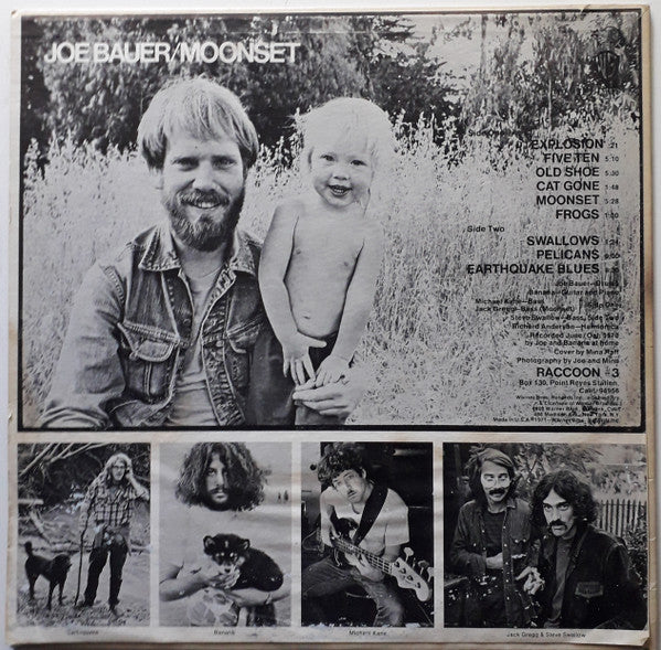 Joe Bauer : Moonset (LP, Album, Promo)