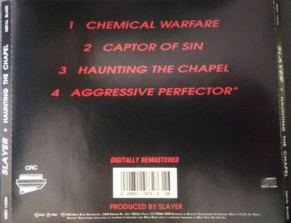 Slayer : Haunting The Chapel (CD, EP, Club, RM)