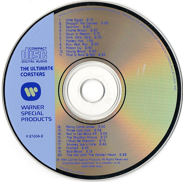The Coasters : The Ultimate Coasters (CD, Comp)
