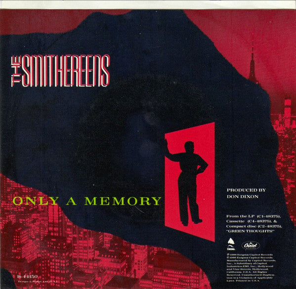 The Smithereens : Only A Memory (7", Promo)