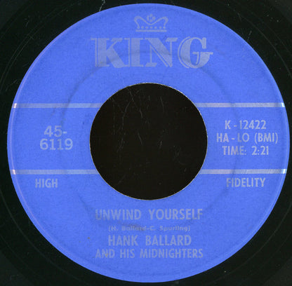 Hank Ballard & The Midnighters : You're In Real Good Hands / Unwind Yourself (7", Single)