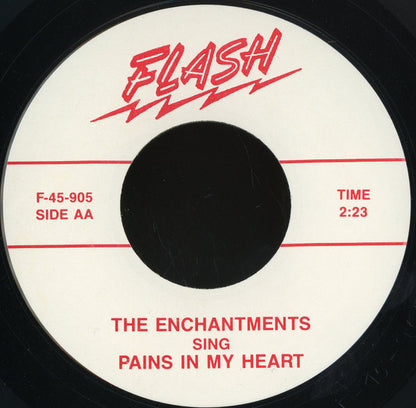 Jo Ann Campbell / Larry Waters / The Enchantments (2) : Come On Baby / Sad Stories / Pains In My Heart (7", Unofficial)