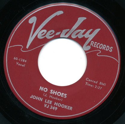 John Lee Hooker : No Shoes / Solid Sender (7", Single)