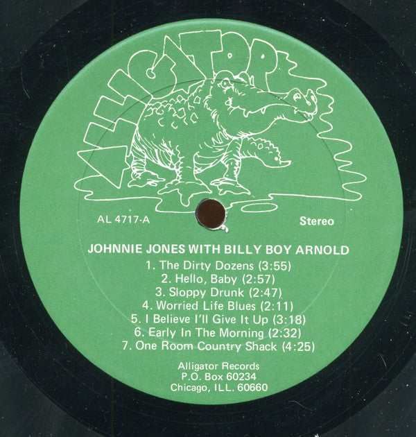 Little Johnny Jones With Billy Boy Arnold : Johnny Jones With Billy Boy Arnold (LP)