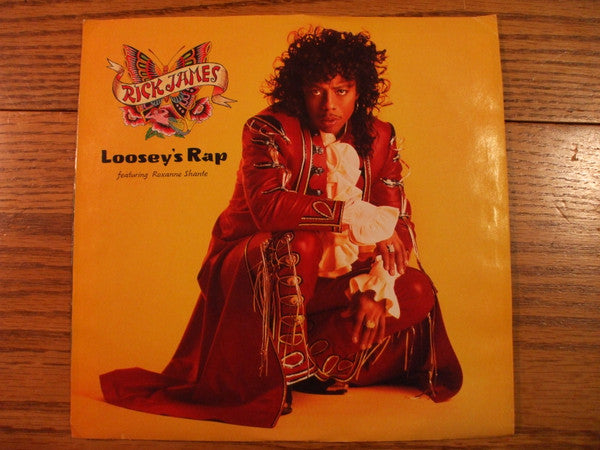 Rick James : Loosey's Rap (7", Promo, Styrene)