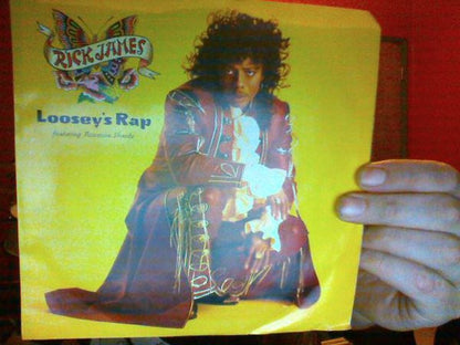 Rick James : Loosey's Rap (7", Promo, Styrene)