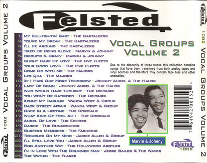 Various : Felsted Vocal Groups Volume 2 (CD, Comp)