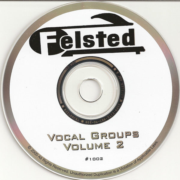 Various : Felsted Vocal Groups Volume 2 (CD, Comp)
