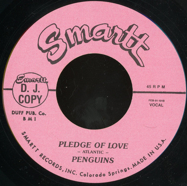 The Four Dots / The Penguins : Pleading For My Love / Pledge Of Love (7", Unofficial)