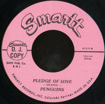 The Four Dots / The Penguins : Pleading For My Love / Pledge Of Love (7", Unofficial)