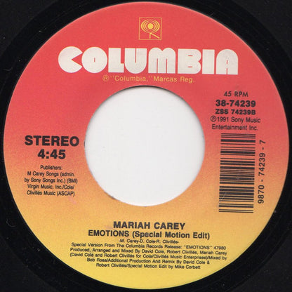 Mariah Carey : Make It Happen (7", Single)