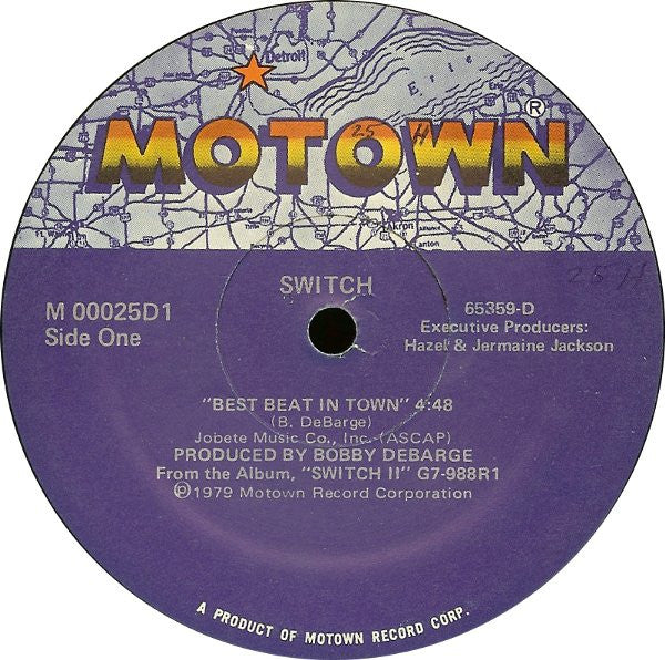 Switch (6) : Best Beat In Town / We Like To Party... Come On (12", Single)