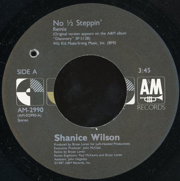 Shanice Wilson : No 1/2 Steppin' (7")