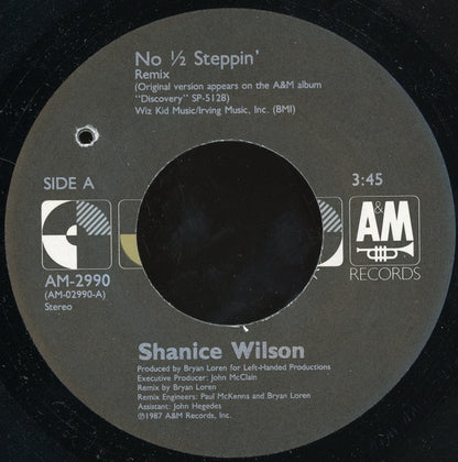 Shanice Wilson : No 1/2 Steppin' (7")
