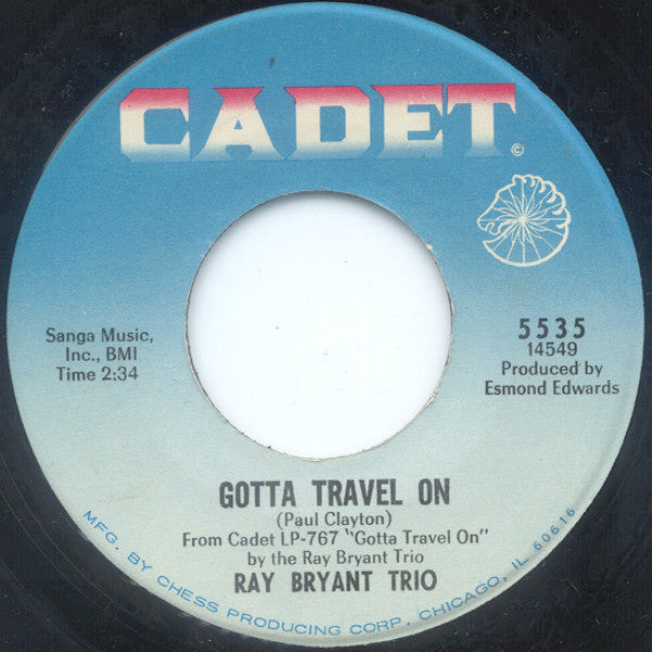 Ray Bryant Trio : Gotta Travel On (7")