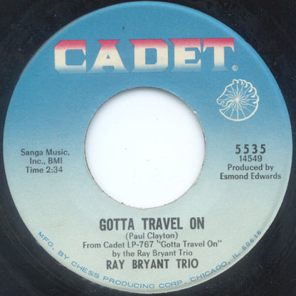 Ray Bryant Trio : Gotta Travel On (7")