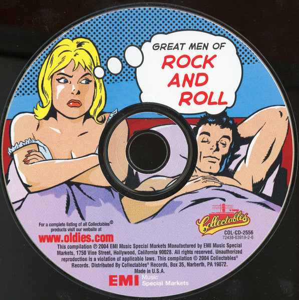 Various : CBS-FM 101.1 Great Men Of Rock And Roll (CD, Comp)