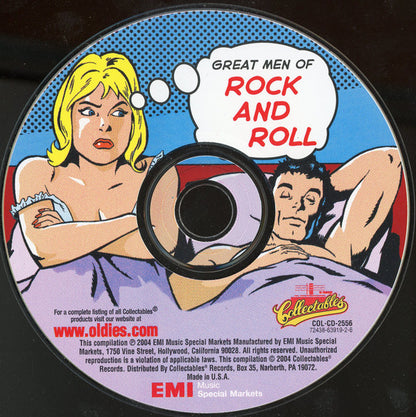 Various : CBS-FM 101.1 Great Men Of Rock And Roll (CD, Comp)