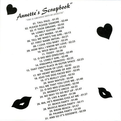 Annette (7) : Annette's Scrapbook (CD, Comp)