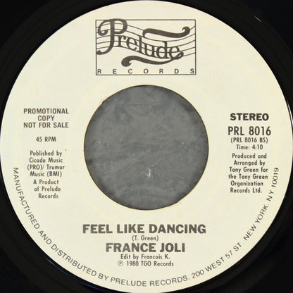 France Joli : The Heart To Break The Heart (7", Promo, Styrene)