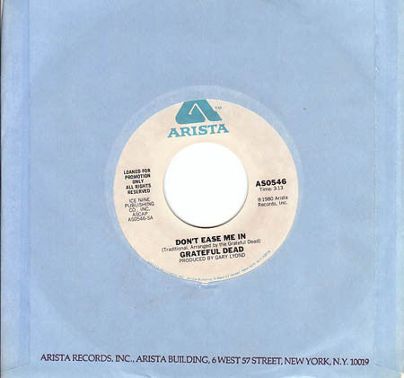 The Grateful Dead : Don't Ease Me In / Far From Me (7", Single, Promo, Styrene)
