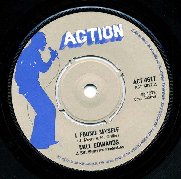 Millard Edwards : I Found Myself / Don't Forget About Me (7")
