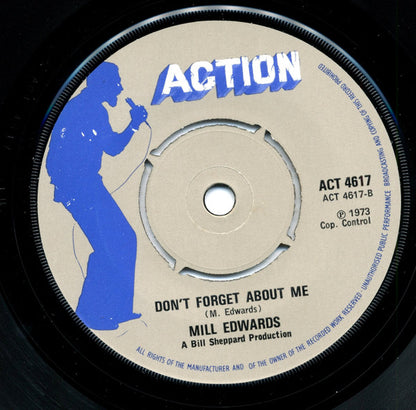 Millard Edwards : I Found Myself / Don't Forget About Me (7")