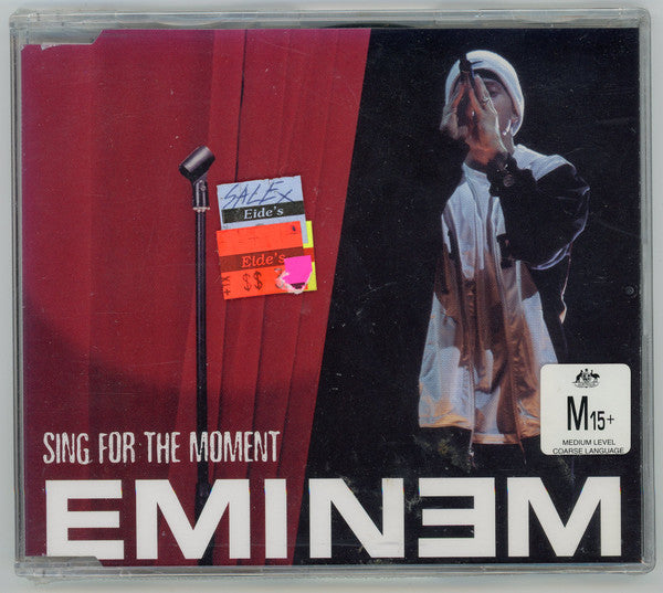 Eminem : Sing For The Moment (CD, Single, Enh)