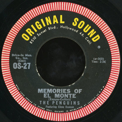 The Penguins Featuring Cleve Duncan : Memories Of El Monte (7")