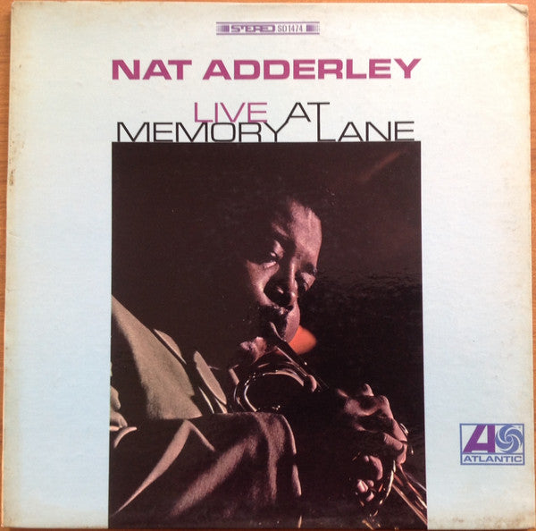 Nat Adderley : Live At Memory Lane (LP, Album, Gat)