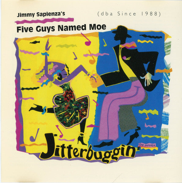 Jimmy Sapienza's Five Guys Named Moe : Jitterbuggin' (CD)