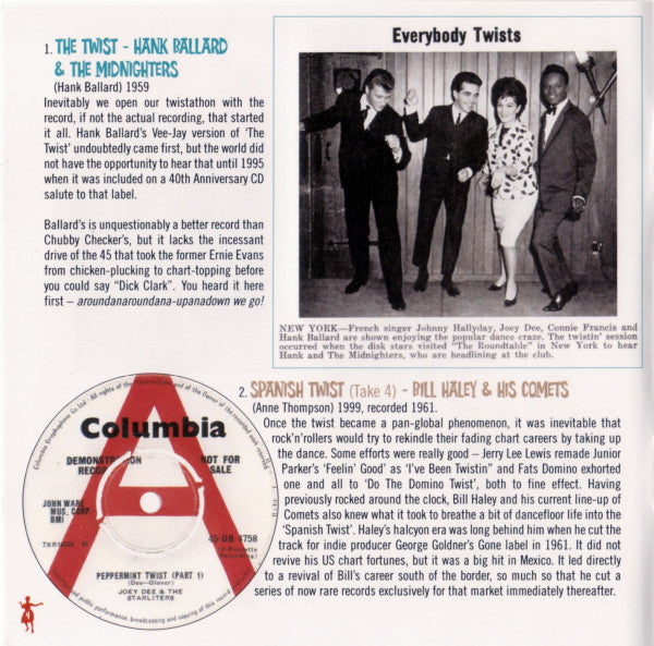 Various : Land Of 1000 Dances - All Twistin' Edition (CD, Comp)
