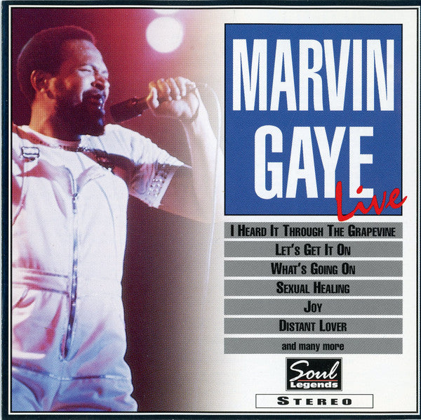 Marvin Gaye : Live (CD, Album, RE)