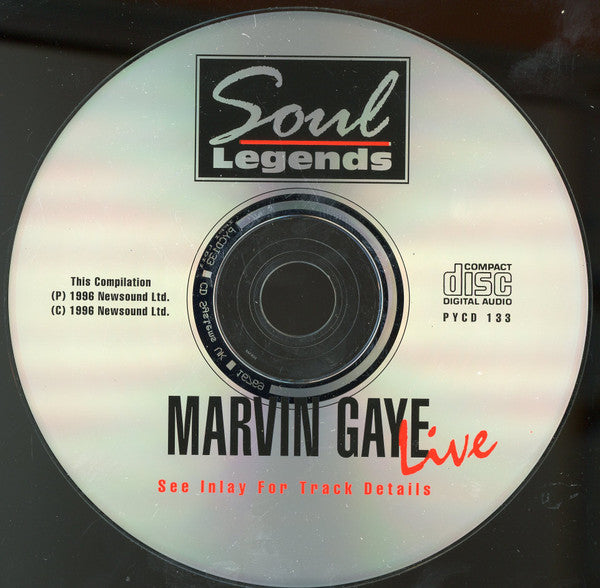 Marvin Gaye : Live (CD, Album, RE)