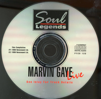 Marvin Gaye : Live (CD, Album, RE)