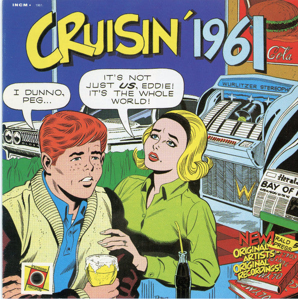 Various : Cruisin' 1961 - Arnie "Woo Woo" Ginsburg - WMEX, Boston (CD, Comp, Mixed)