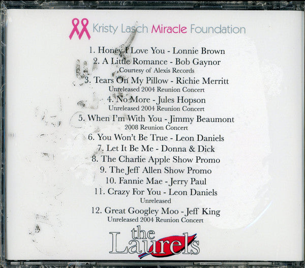 Laurels (2) : Sing For The Kristy Miracle Foundation With Pittsburgh's Vocal Legends. (CDr, Comp)