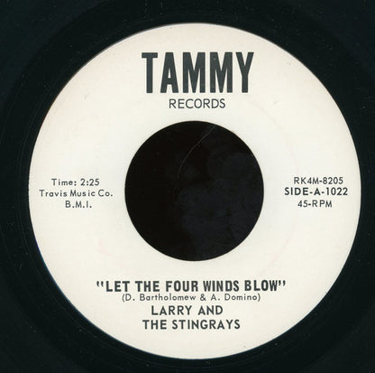 Larry And The Stingrays : Let The Four Winds Blow / Jestine (7")