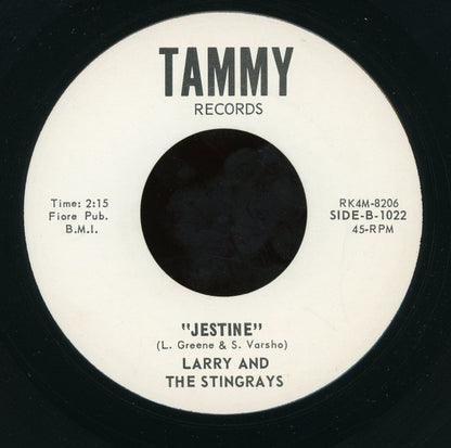Larry And The Stingrays : Let The Four Winds Blow / Jestine (7")