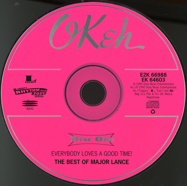 Major Lance : Everybody Loves A Good Time!: The Best Of Major Lance (2xCD, Comp, Mono, RE, RM)