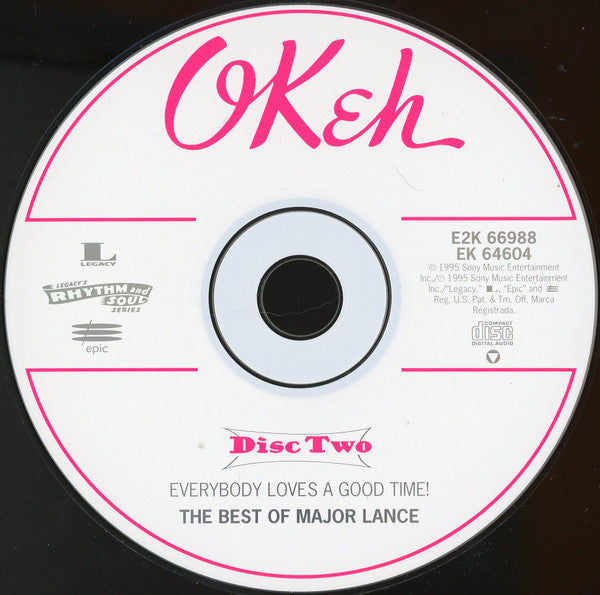 Major Lance : Everybody Loves A Good Time!: The Best Of Major Lance (2xCD, Comp, Mono, RE, RM)