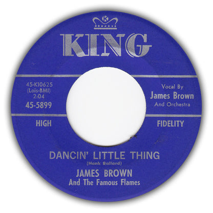 James Brown & The Famous Flames : So Long / Dancin' Little Thing (7")