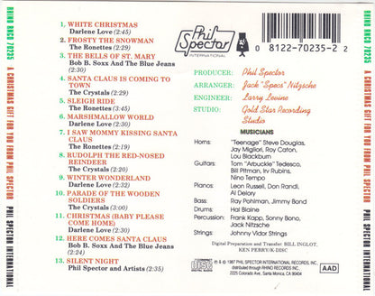 Various : A Christmas Gift For You From Phil Spector (CD, Album, Mono, RE, RM, RP, Den)