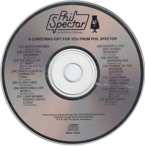 Various : A Christmas Gift For You From Phil Spector (CD, Album, Mono, RE, RM, RP, Den)
