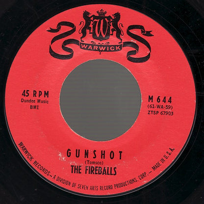 The Fireballs : Quite A Party  /  Gunshot (7", Single, Styrene)