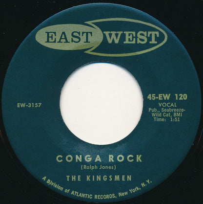 The Kingsmen (2) : The Cat Walk / Conga Rock (7", Single)