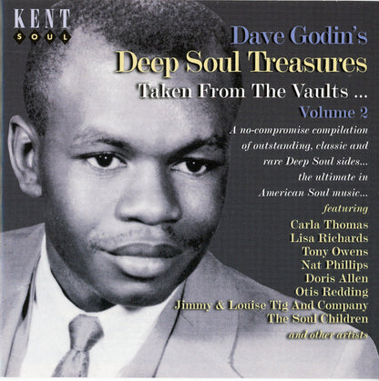 Dave Godin : Deep Soul Treasures (Taken From The Vaults...) (Volume 2) (CD, Comp, Dis)