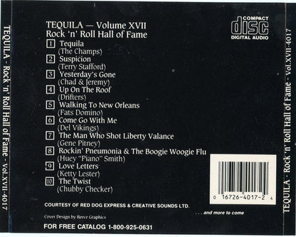 Various : Rock 'N' Roll Hall Of Fame - Volume XVII (CD, Comp, RM)