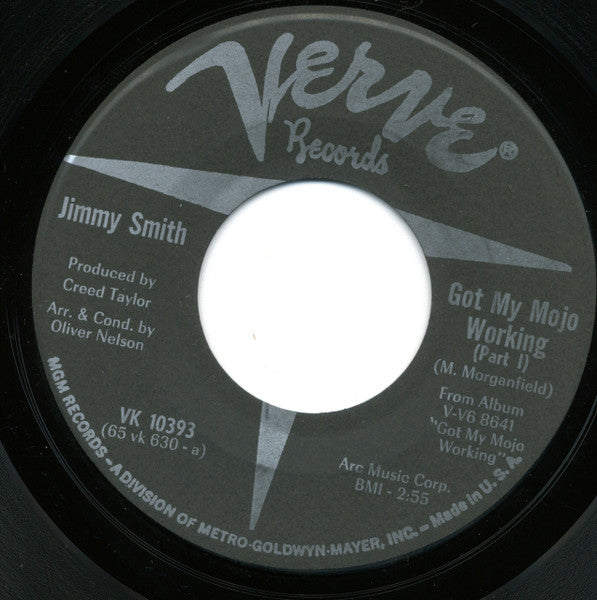 Jimmy Smith : Got My Mojo Working (7", Single)